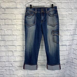 Jeanstar washed denim capris women size 10